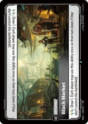 Image for Black Market - Riftbound: League of Legends Trading Card Game