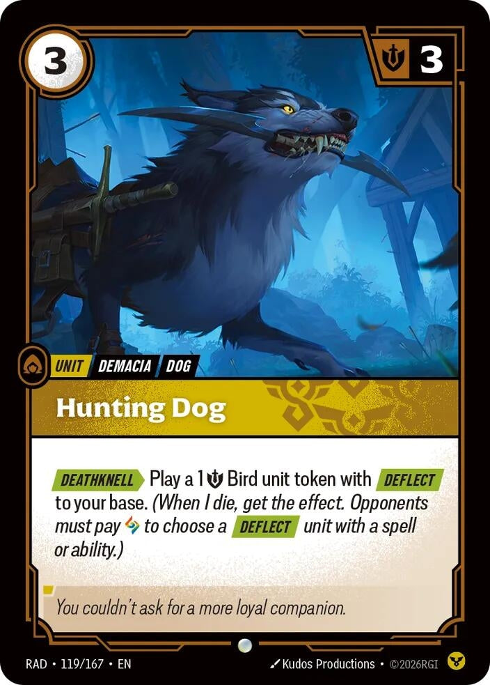 Image for Hunting Dog - Riftbound: League of Legends Trading Card Game
