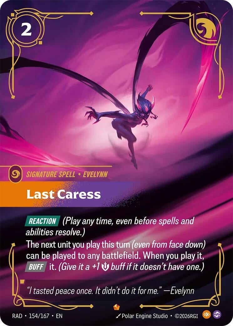 Image for Last Caress - Riftbound: League of Legends Trading Card Game