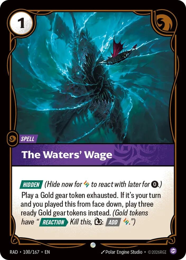 Image for The Waters' Wage - Riftbound: League of Legends Trading Card Game