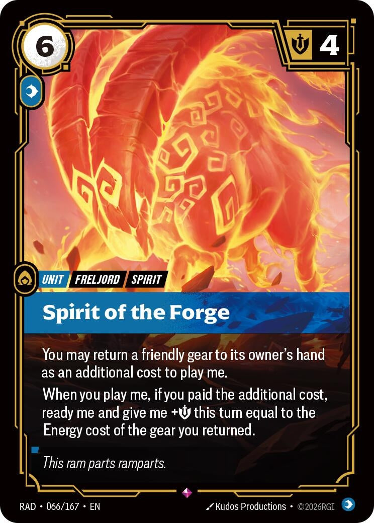 Image for Spirit of the Forge - Riftbound: League of Legends Trading Card Game
