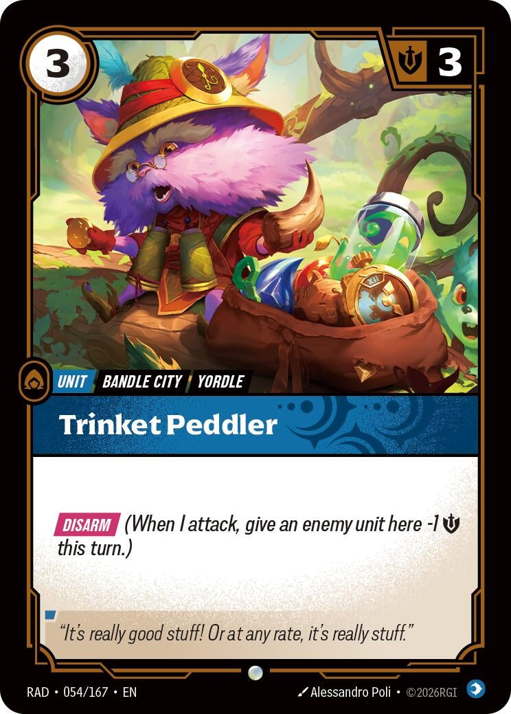 Image for Trinket Peddler - Riftbound: League of Legends Trading Card Game