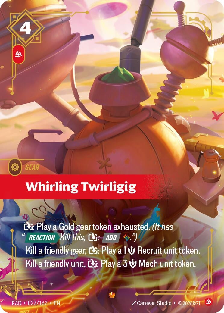 Image for Whirling Twirligig - Riftbound: League of Legends Trading Card Game
