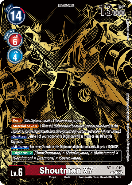 Shoutmon X7 (Tamer's Evolution Box -Rise of Digimon-)