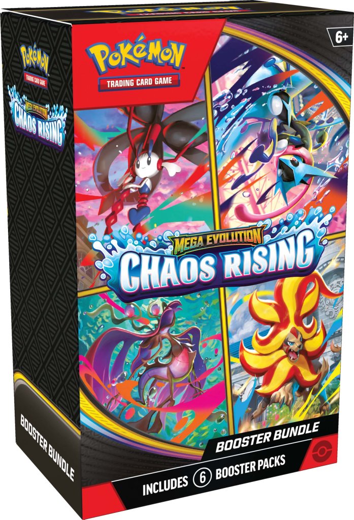Pokémon TCG: Mega Evolution— Chaos Rising Booster Bundle