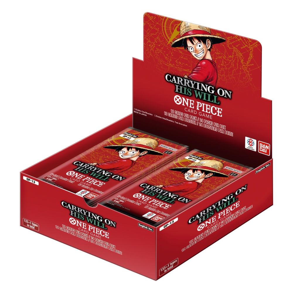 One Piece Card Game Carrying On His Will Booster Box