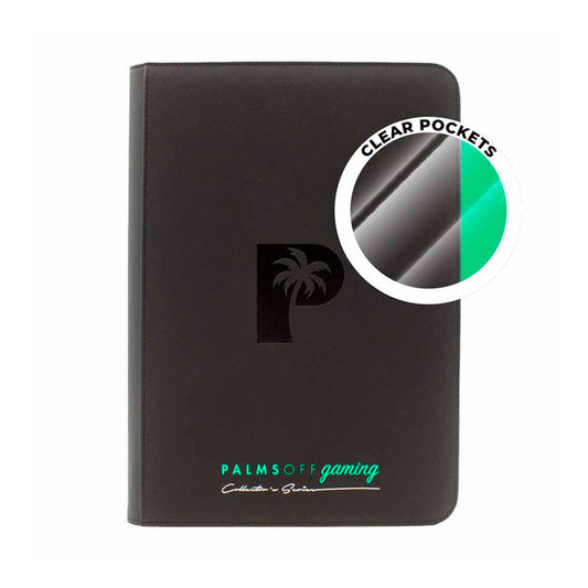 Palms Off CS TOP LOADER 216 Zip Binder (Black)